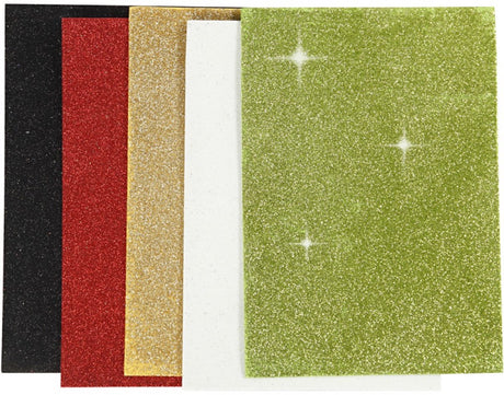 Feuilles de mousse Creativ company, a5, feuille 148x210 mm, épaisseur 2 mm, 5 feuilles 1 boîte