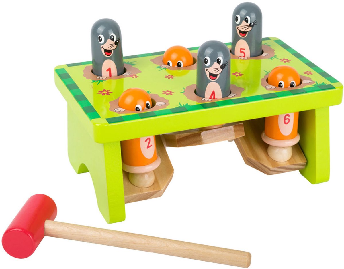 Petit pied - Mollen en bois en bois