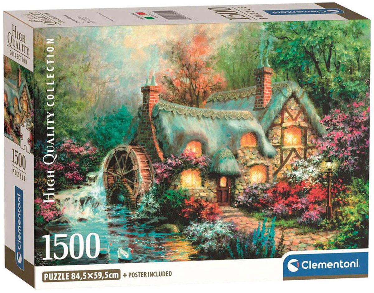 Clementoni puzzle Retraite à la campagne - 1500 pcs.