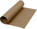 Creativ company papier simili cuir marron foncé, 1mtr.