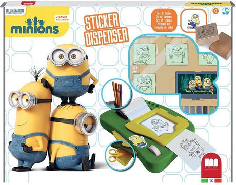 Ensemble de croix d'autocollants multiprint Minions