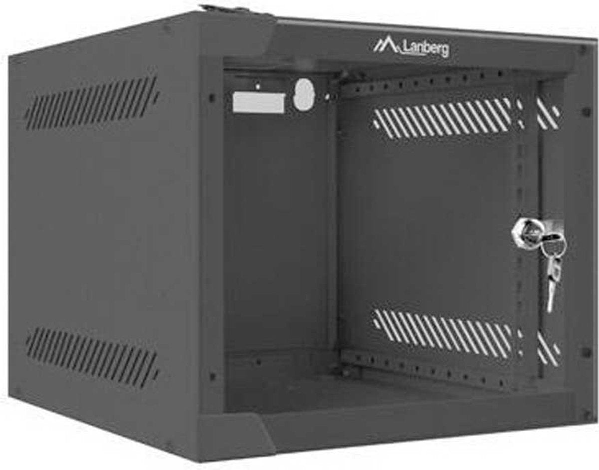 Lanberg - armoire rack murale wf10-2304-10b 4u 28 x 31 cm