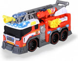 Lumière et son du camion de pompiers Dickie