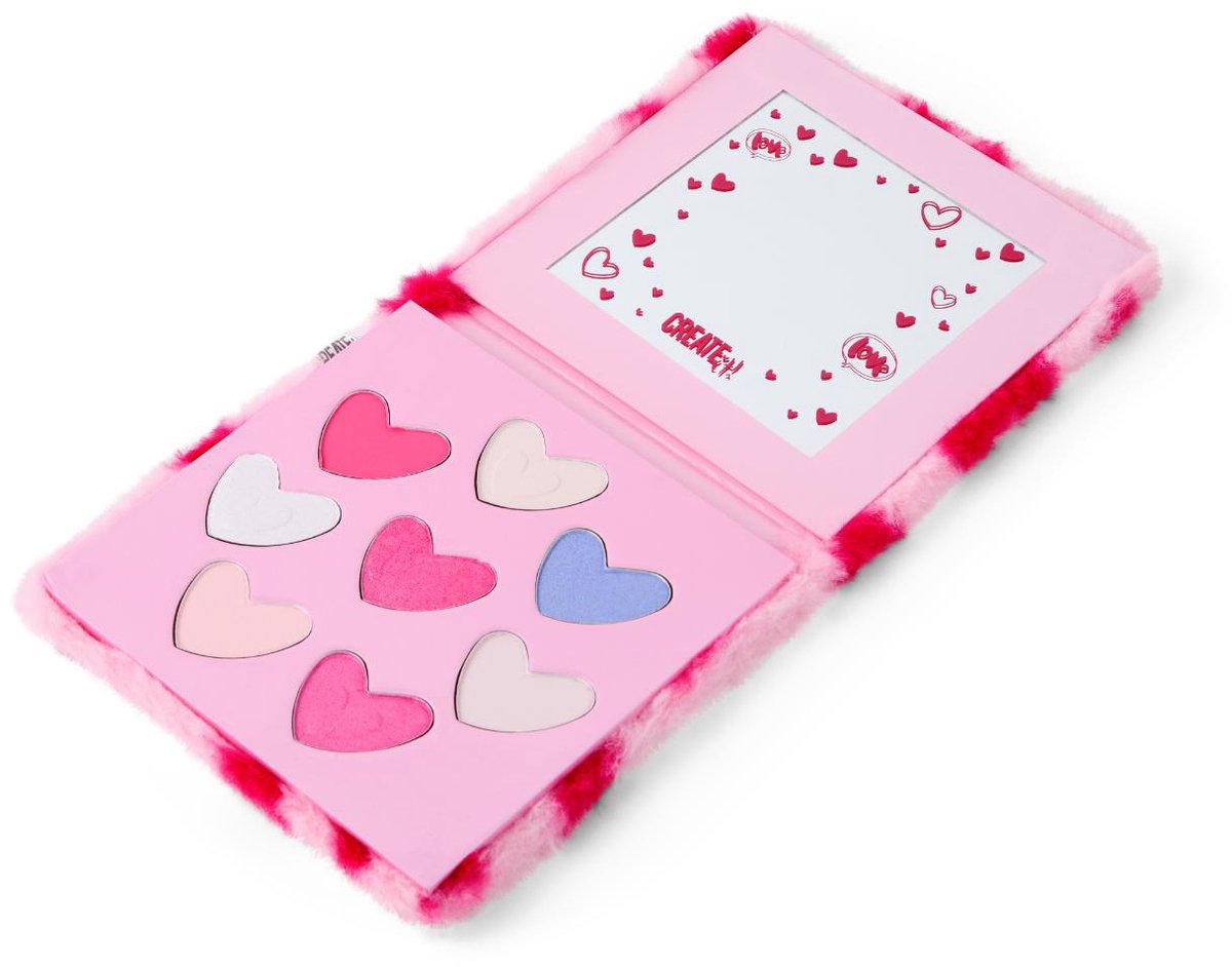 Créez-le ! livret de fard à paupières coeur moelleux | 6 pièces