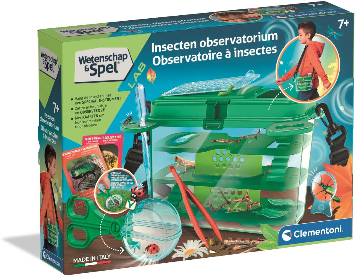 Clementoni science et jeux - observatoire des insectes
