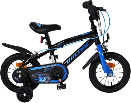 Vélo pour enfants Volare Super GT - Garçons - 12 pouces - Bleu - Deux freins à main