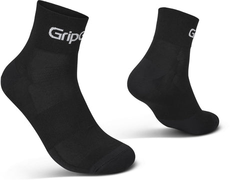 Gripgrab - chaussettes de cyclisme d'été coupe basse ride 1 paire de chaussettes courtes coolmax - unisexe - noir