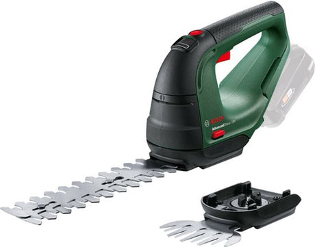 Taille-haie à batterie Bosch advancedshear 18v-10 - incl. lame de coupe-buissons et lame de coupe-herbe - sans batterie 18 V ni chargeur
