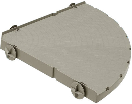 Cage plateau pour rats et furets Ferplast - enclos pour animaux - 38x38x3 cm gris