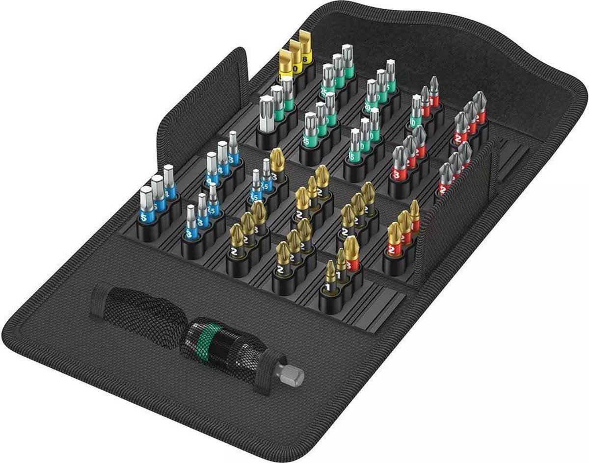 Wera bit-safe 61 bitorsion 1 jeu d'embouts (61 pièces)