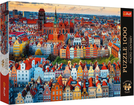 Puzzle Trefl 1000 pièces - Premium Plus Gdansk View - Puzzle.
