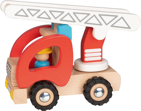 Voiture d'échelle des pompiers en bois de Goki