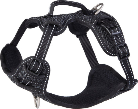 Rogz pour chiens rogz explore harnais doublé noir - harnais pour chien - s 36-57 cm