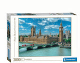 Clementoni puzzle maisons du parlement, 3000 pcs.