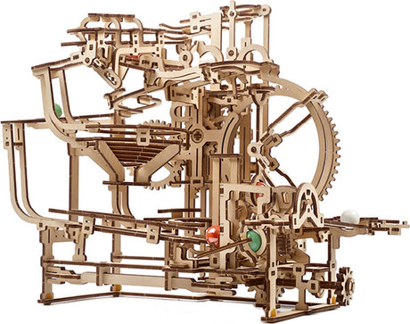 Modèle 3D en bois Ugears - palan sur rail en marbre 355 pièces