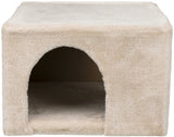Trixie maison pour rongeurs igloo en peluche beige
