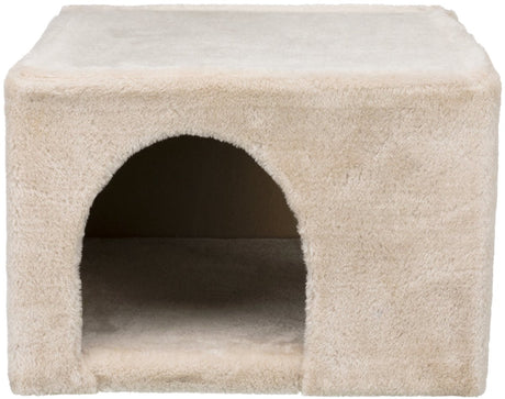Trixie maison pour rongeurs igloo en peluche beige
