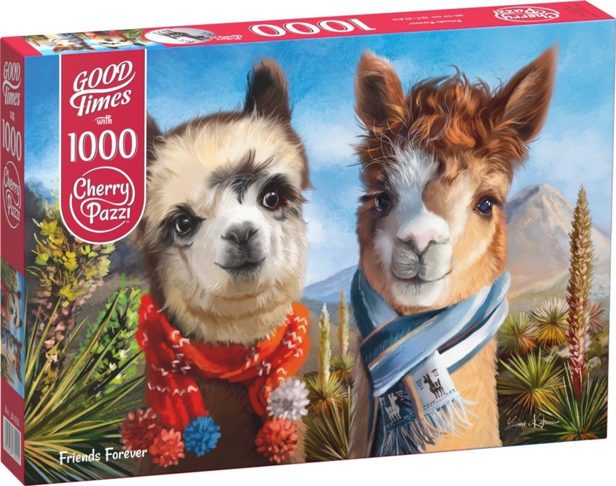 Cherrypazzi friends forever puzzel 1000 stukjes