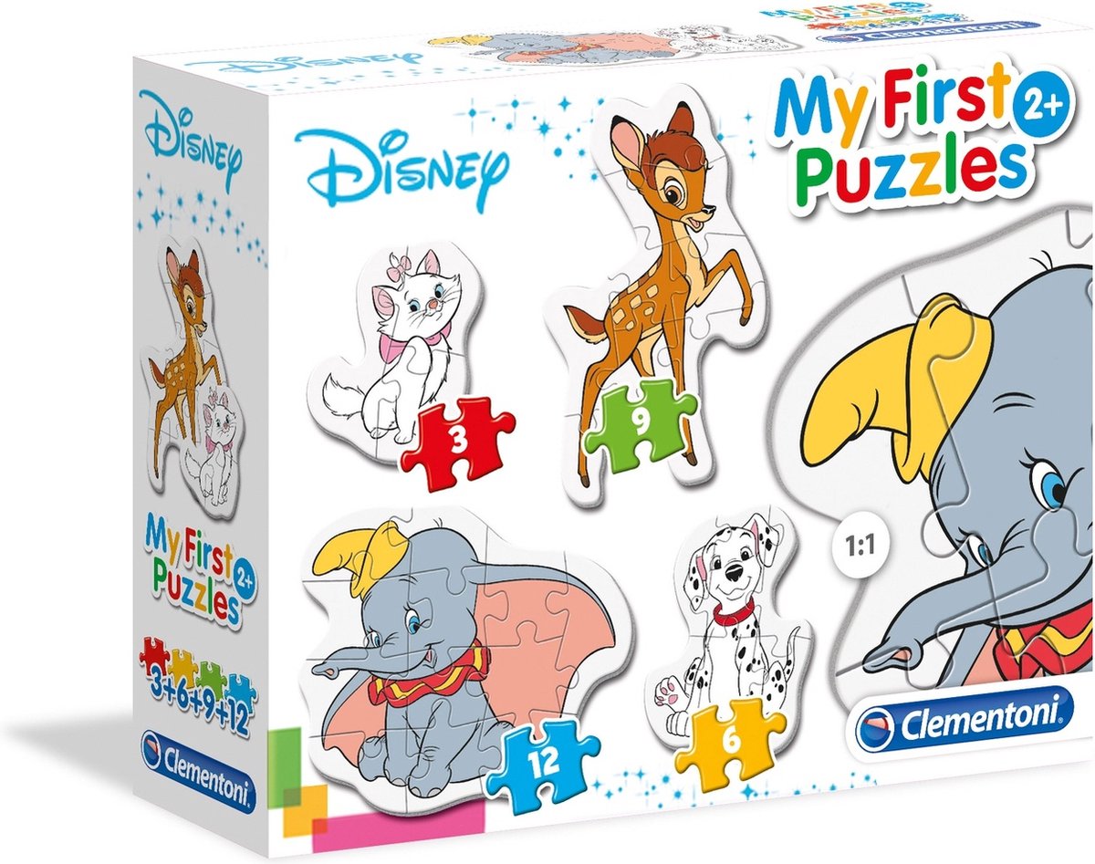 Clementoni Jigsaw Puzzle Mes premiers puzzles - Disney Classic
