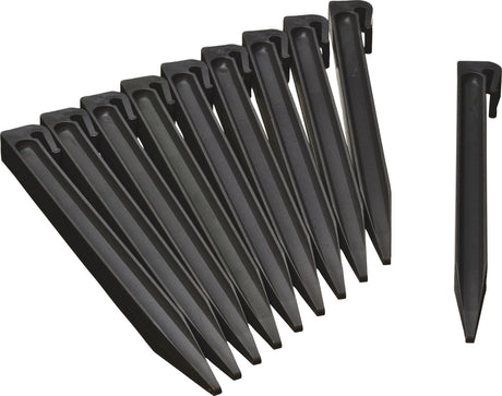 Nature Garden Round Pins 10 St Black