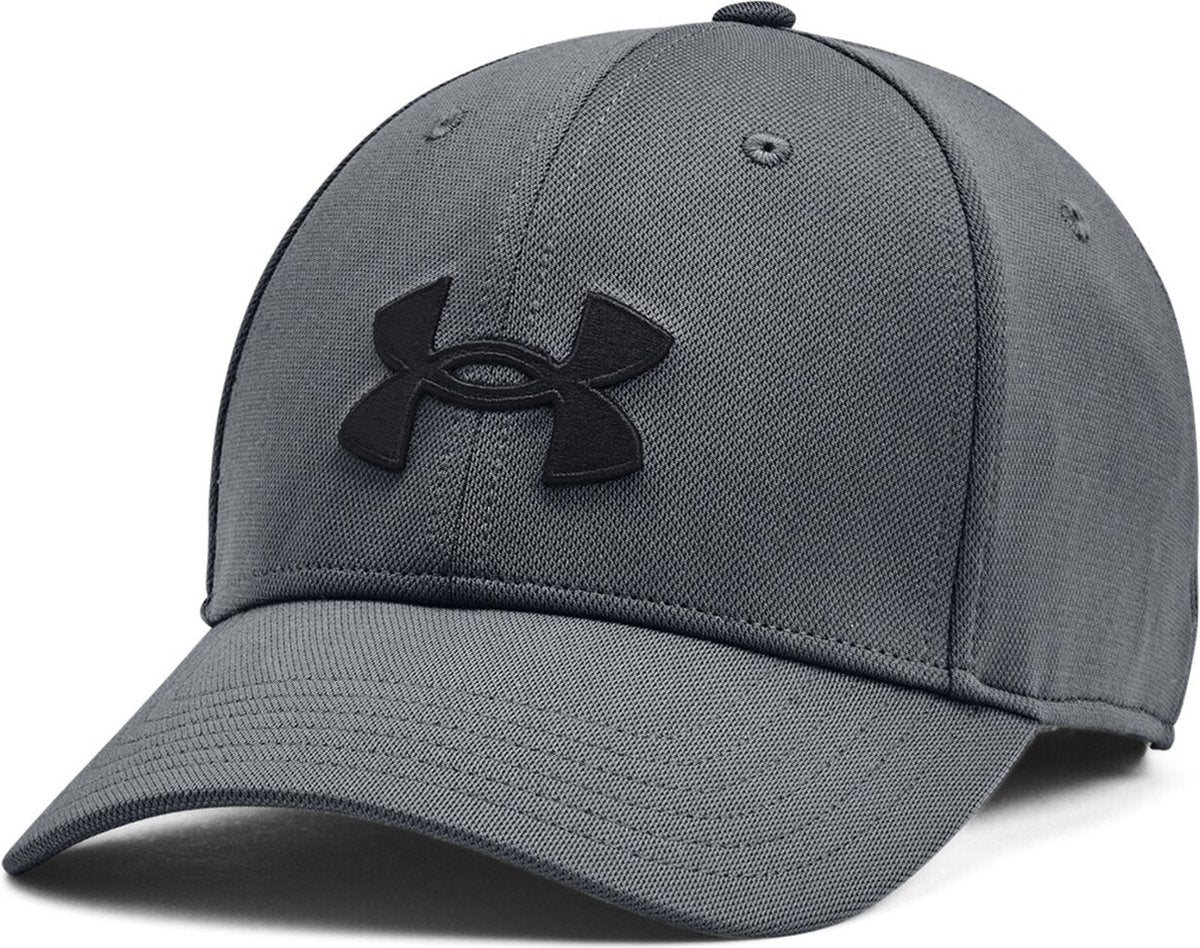 Casquette homme Under Armour m blitzing low adj-grey - gris pitch - noir