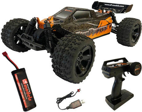 Df-models dirtfighter par buggy 4wd prêt à fonctionner 1:10