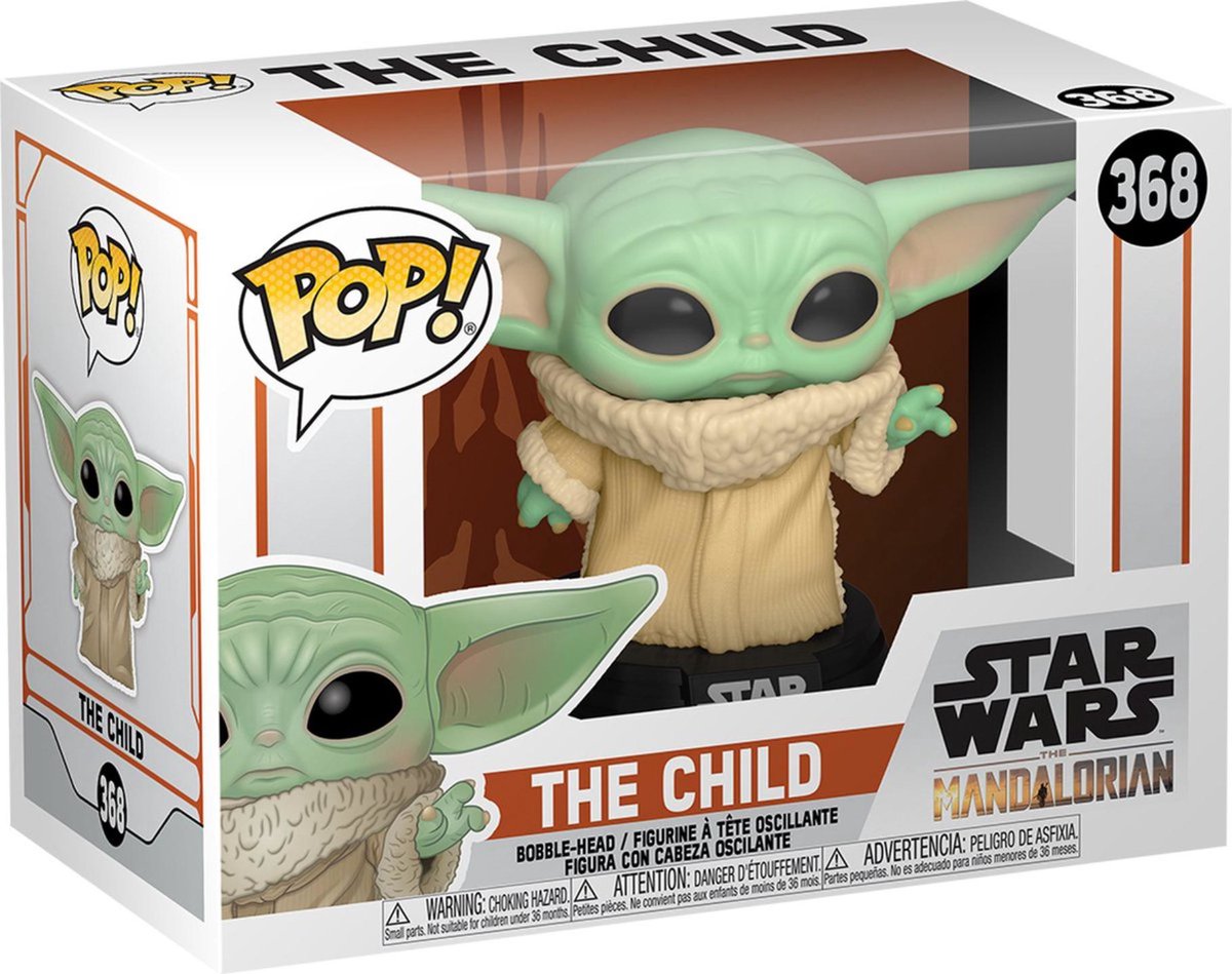 Funko pop star wars : le mandalorien - l'enfant - pop #368