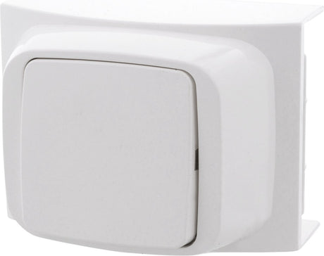 Interrupteur Attema k40 - universel - inverseur - blanc polaire