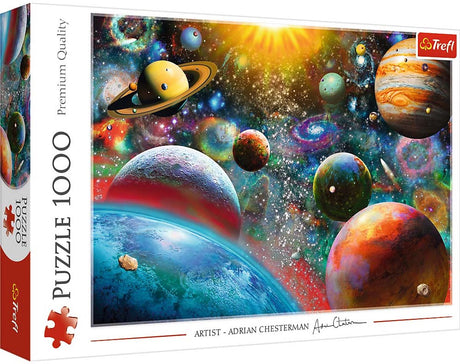 Univers de puzzle Trefl - Puzzle de 1000 pièces pour adultes et enfants.