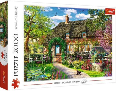 Puzzle Trefl 2000 pièces - Puzzle de maison de campagne.