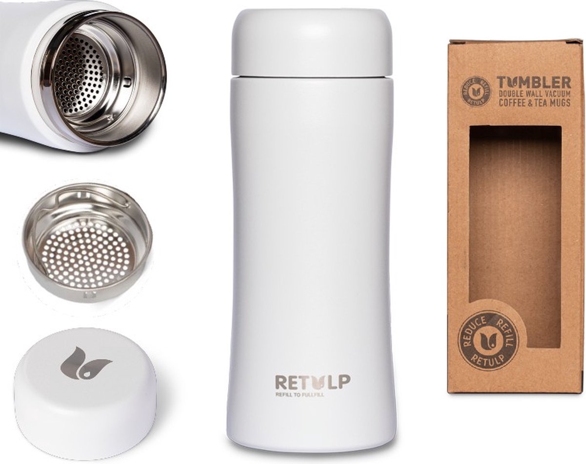 Retulp Thermos Cup - Chalk White - 300 ml