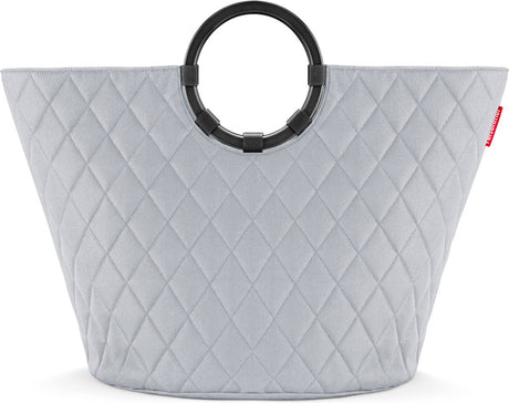 Panier de rangement Reisenthel loophome s - 35 l - structure losange gris clair