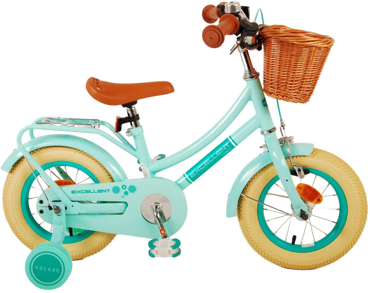 Volare Excellent vélo pour enfants - Girls - 12 pouces - vert