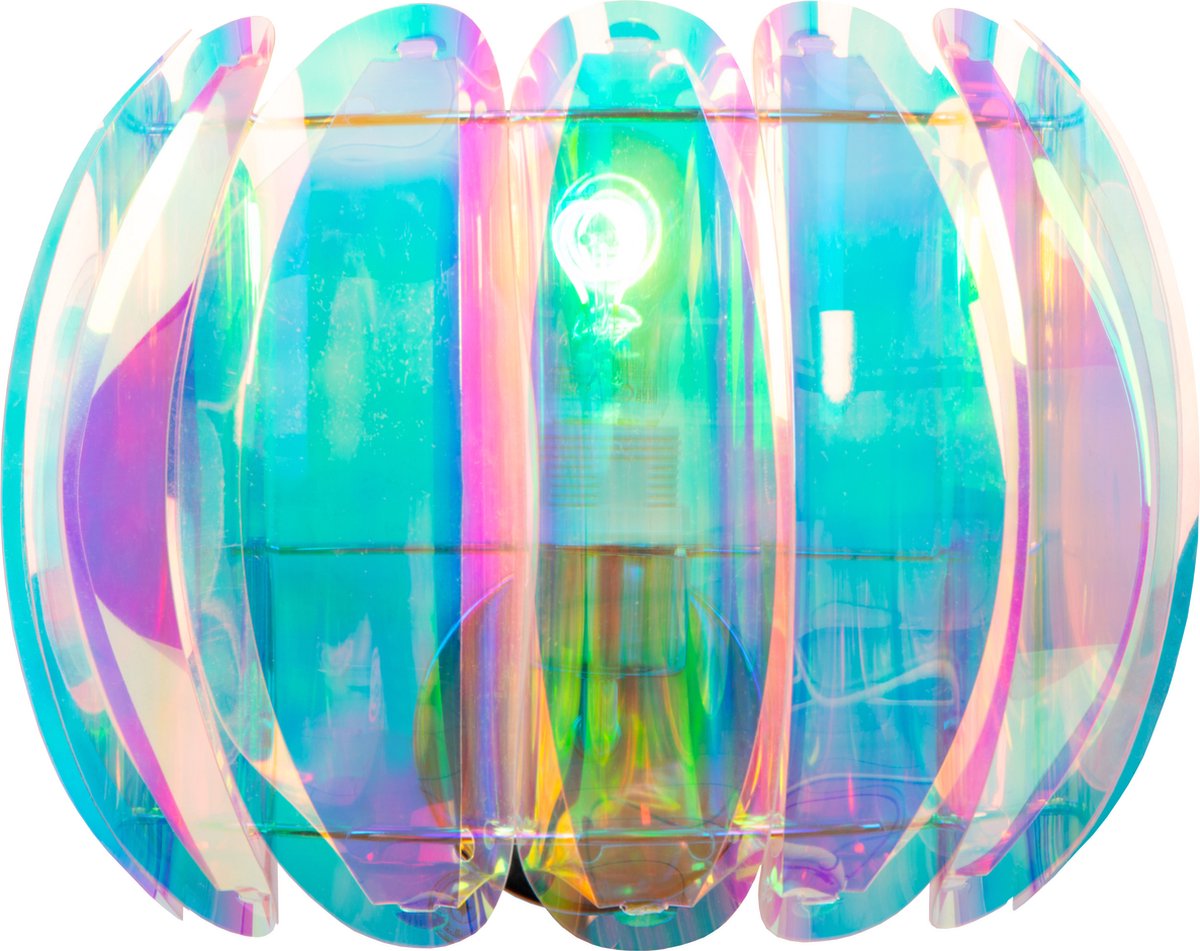 Lucide glinstar - applique - 1xe27 - multicolore