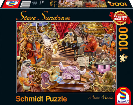 Manie musicale de Schmidt, 1000 pièces - puzzle - 12+