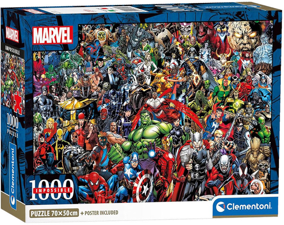 Clementoni puzzle impossible merveille - 1000 pcs.