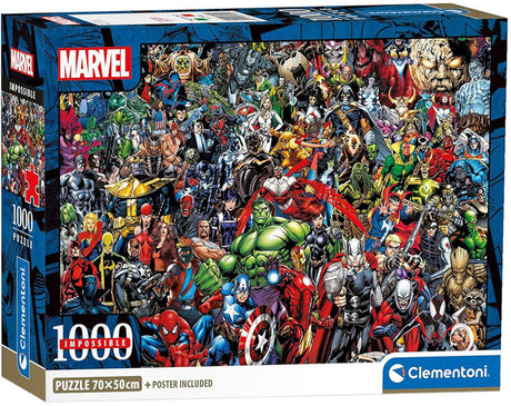 Clementoni puzzle impossible merveille - 1000 pcs.