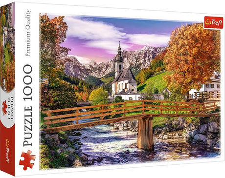 Puzzle Trefl automne Bavière - Puzzle 1000 pièces pour adultes.