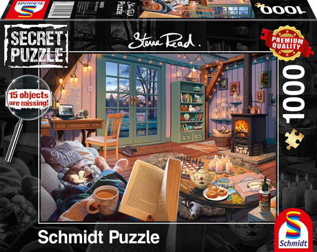 Schmidt - puzzle - dans la maison de vacances - Steve Read - 1000 pièces - adultes - à partir de 12 ans