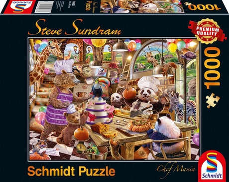 La manie du chef Schmidt, puzzle de 1000 pièces