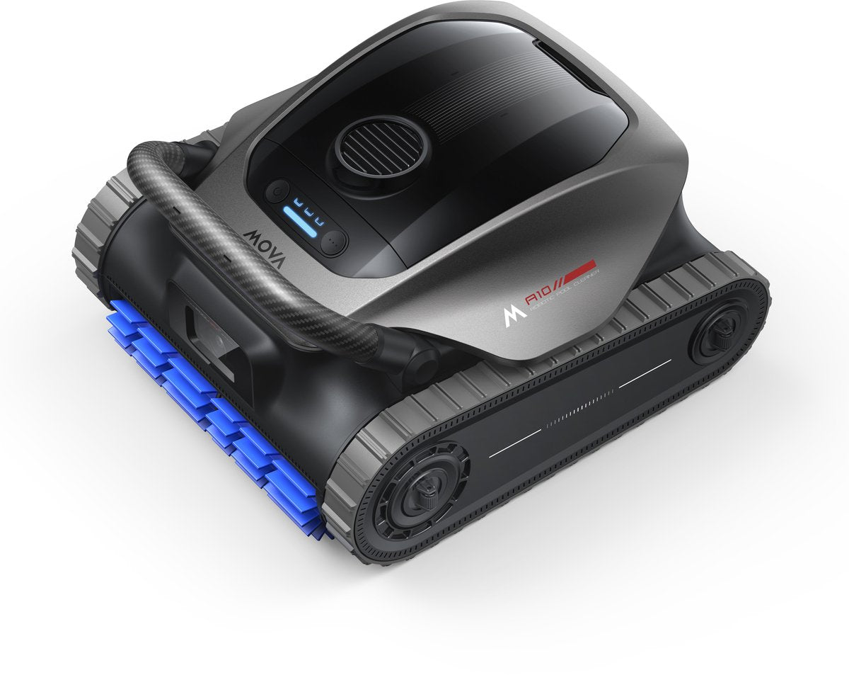 Robot nettoyeur de piscine Mova Diver A10 | suivi de précision ai | 22 700 l/h | 240 minutes | 180m² | ligne de flottaison double nettoyage | 8 modes de nettoyage | sans fil