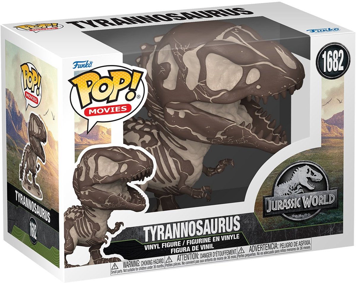 Funko-pop ! films monde jurassique tyrannosaure (pour