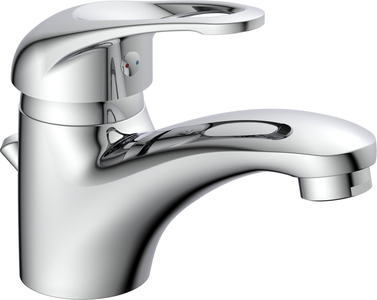 Mixer de lavabo de Schütte Calvino Chrome -colored
