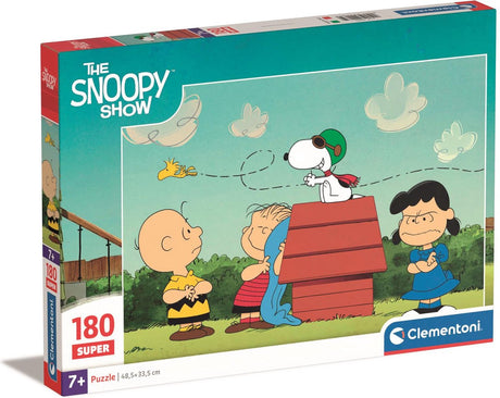 Clementoni puzzle cacahuètes Snoopy, 180 pcs.