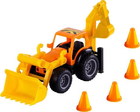 Tracteur d'excavateur Cavallino Grip avec pneus en caoutchouc, 38,5 cm