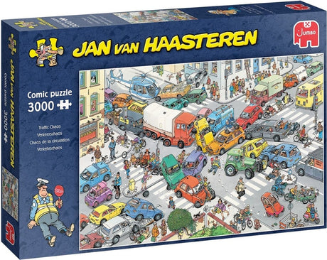 Puzzle Jan van Haasteren - Chaos de la circulation, 3000 pcs.