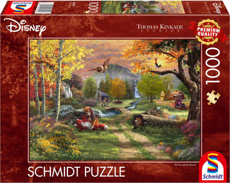 Pièce de Schmidt - Thomas Kinkade Studios - Disney Frank et Frey, 1000 pièces