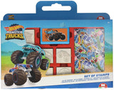 Couleurs Hot Wheels multiprint avec des timbres, 41dlg.