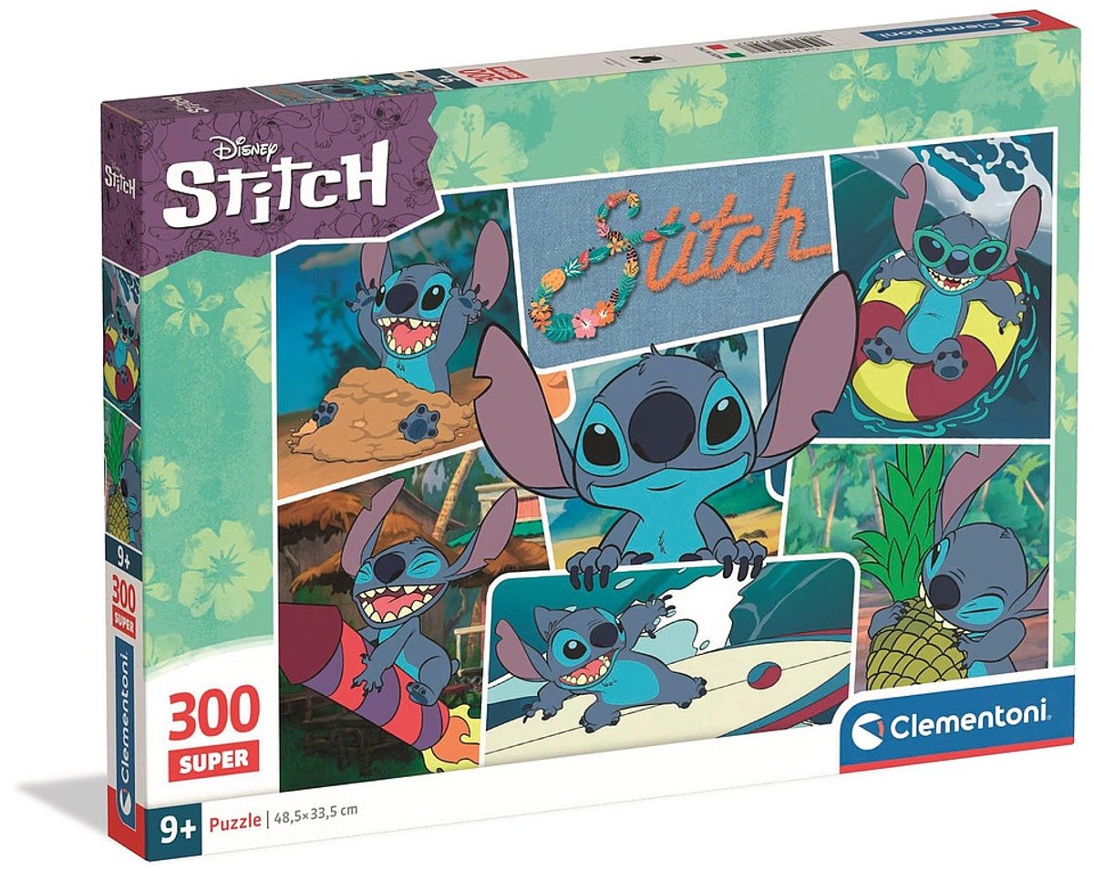 Point de puzzle Clementoni, 300 pièces.