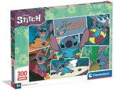 Point de puzzle Clementoni, 300 pièces.